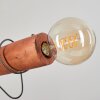 Burruyaco Hanglamp Grijs, Natuurlijke kleuren, 6-lichts