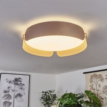 Fuscado Plafondlamp LED Mokka, 1-licht