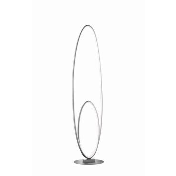 Trio AVUS Staande lamp LED Nikkel mat, 1-licht