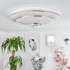 Lindero Plafondpaneel LED Wit, 2-lichts, Afstandsbediening, Kleurwisselaar