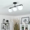 Litoral Plafondlamp Zwart, 3-lichts