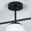 Litoral Plafondlamp Zwart, 3-lichts