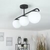 Litoral Plafondlamp Zwart, 3-lichts