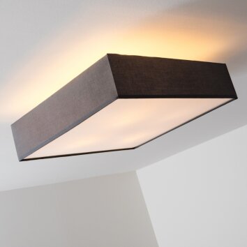 Taboga Plafondlamp Nikkel mat, 4-lichts