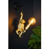 Lucide EXTRAVAGANZA CHIMP Muurlamp Zwart, 1-licht