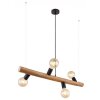 Globo KIRA Hanger Donkerbruin, 4-lichts