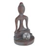 Gobo BUDDHA Solarlamp LED Brons, Grijs, 1-licht