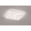 Fischer & Honsel Hero Plafondlamp LED Wit, 1-licht, Afstandsbediening, Kleurwisselaar