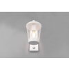 Trio Cavado Buiten muurverlichting Wit, 1-licht, Bewegingsmelder