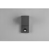 Trio Roya Buiten muurverlichting Antraciet, 1-licht, Bewegingsmelder