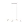 Trio MARLEY Hanglamp Wit, 4-lichts