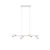 Trio MARLEY Hanglamp Wit, 4-lichts