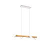 Trio MARLEY Hanglamp Natuurlijke kleuren, Wit, 4-lichts