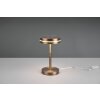 Trio Franklin Tafellamp LED Oud messing, 1-licht