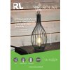 Reality Mairana Tafellamp voor buiten LED Zwart, 1-licht