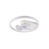 Reality Borgholm plafondventilator LED Wit, 1-licht, Afstandsbediening