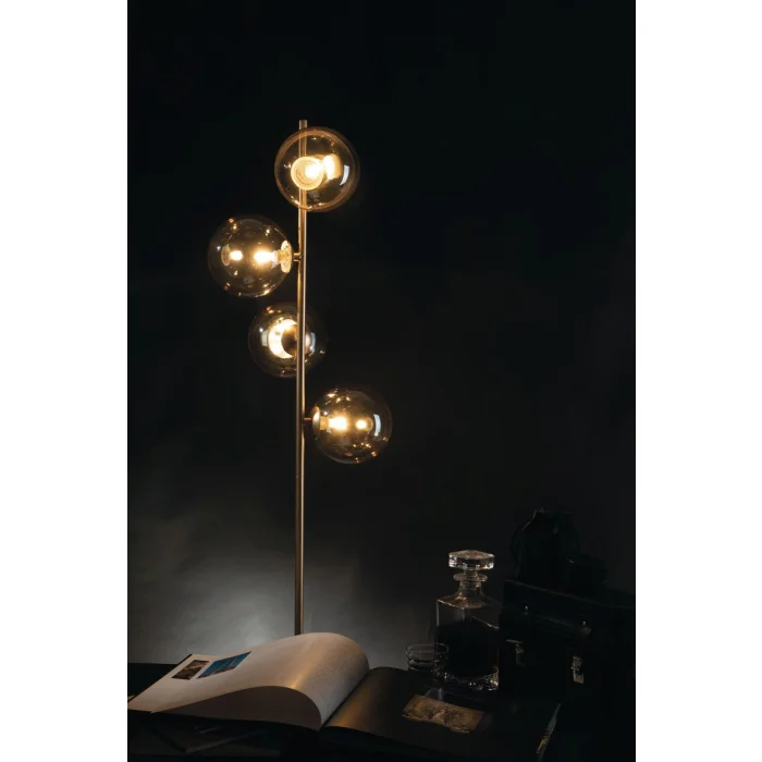 tweedehands logboek begroting Luce Design NEPTUN Staande lamp Amber 9120-PT4 GO | lichten.nl