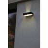 Lutec FADI Buiten muurverlichting LED Zwart, 1-licht, Bewegingsmelder