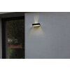 Lutec FADI Buiten muurverlichting LED Zwart, 1-licht, Bewegingsmelder