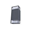 Lutec RIDGE Buiten muurverlichting Antraciet, 2-lichts
