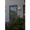 Lutec CUBA Buiten muurverlichting LED Antraciet, 1-licht, Bewegingsmelder