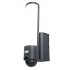 Lutec ELARA Buiten muurverlichting LED Antraciet, 1-licht, Bewegingsmelder
