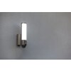 Lutec ELARA Buiten muurverlichting LED roestvrij staal, 1-licht, Bewegingsmelder
