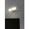 Lutec ARTICA Buiten muurverlichting LED Wit, 1-licht, Bewegingsmelder