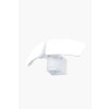 Lutec ARTICA Buiten muurverlichting LED Wit, 1-licht, Bewegingsmelder