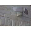 Lutec ARTICA Buiten muurverlichting LED Wit, 1-licht, Bewegingsmelder