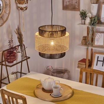 Zaracure Hanger Zwart, 1-licht