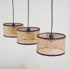 Carbonalito Hanglamp Zwart, 3-lichts