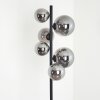 Chehalis Staande lamp LED Zwart, 6-lichts