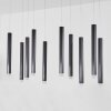 Freshwater Hanglamp LED Zwart, 10-lichts
