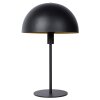 Lucide SIEMON Tafellamp Zwart, 1-licht