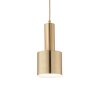 Ideallux HOLLY Hanglamp Messing, 1-licht