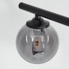 Belleoram Hanglamp LED Zwart, 5-lichts
