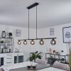 Belleoram Hanglamp LED Zwart, 5-lichts