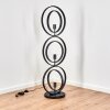 Tercel Staande lamp Grijs, Zwart, 3-lichts