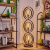 Tercel Staande lamp Grijs, Zwart, 3-lichts