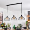 Corcovado Hanglamp Zwart, 3-lichts