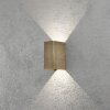 Konstsmide Cremona Buiten muurverlichting LED Messing, 2-lichts