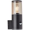 Brilliant Sergioro Buiten muurverlichting Antraciet, 1-licht, Bewegingsmelder