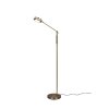 Trio Franklin Staande lamp LED Oud messing, 1-licht