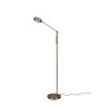 Trio Franklin Staande lamp LED Oud messing, 1-licht