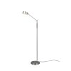 Trio Franklin Staande lamp LED Nikkel mat, 1-licht