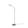 Trio Franklin Staande lamp LED Nikkel mat, 1-licht