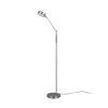Trio Franklin Staande lamp LED Nikkel mat, 1-licht