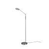 Trio Franklin Staande lamp LED Nikkel mat, 1-licht