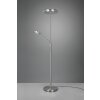 Trio Franklin Staande lamp LED Nikkel mat, 2-lichts